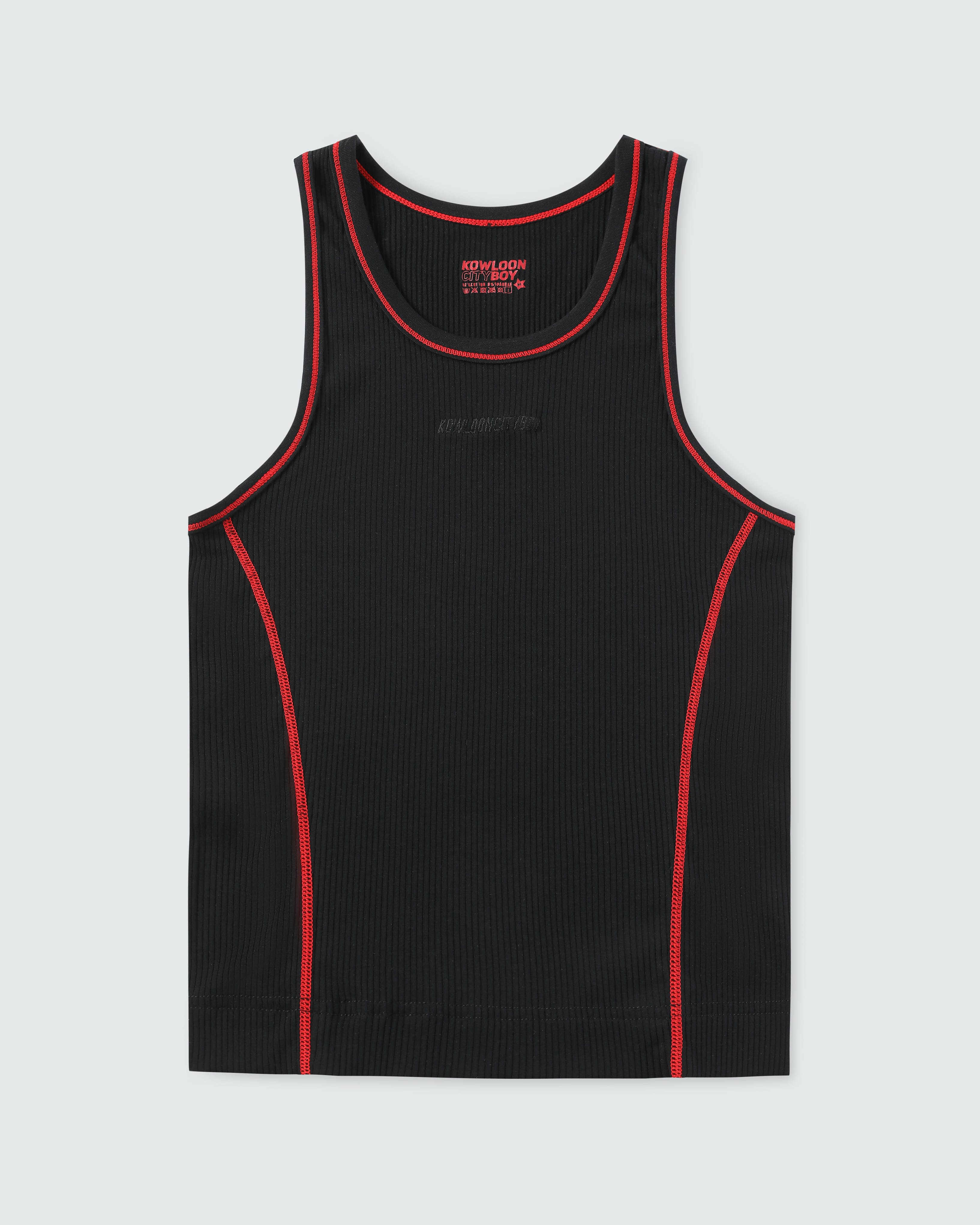 BALLGAME TANKTOP - BLACK | KOWLOON CITY BOY